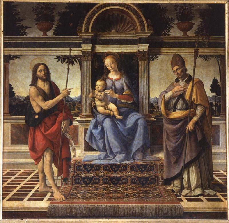 Andrea del Verrocchio Madonna di Piazza oil painting image